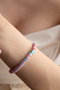 Heliophilia Silver Pulsera Multicolor con Colgante de Aleación de Latón y Cobre